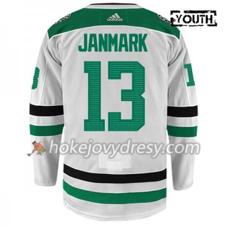 Dětské Hokejový Dres Dallas Stars MATTIAS JANMARK 13 Adidas Bílá Authentic